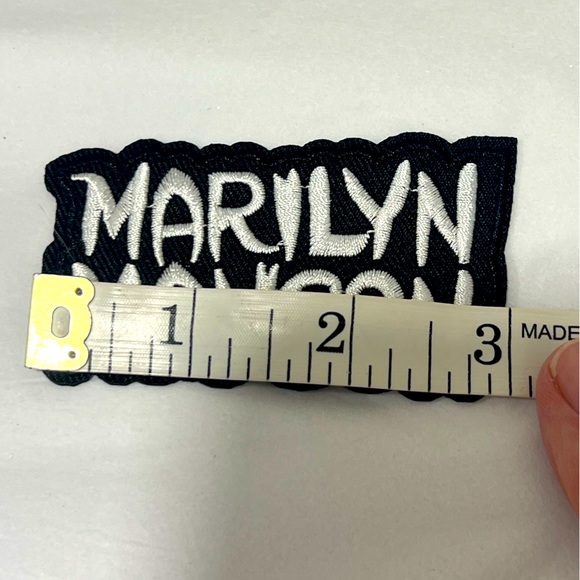 Marilyn Manson Iron-On Patch - Picture 5 of 7